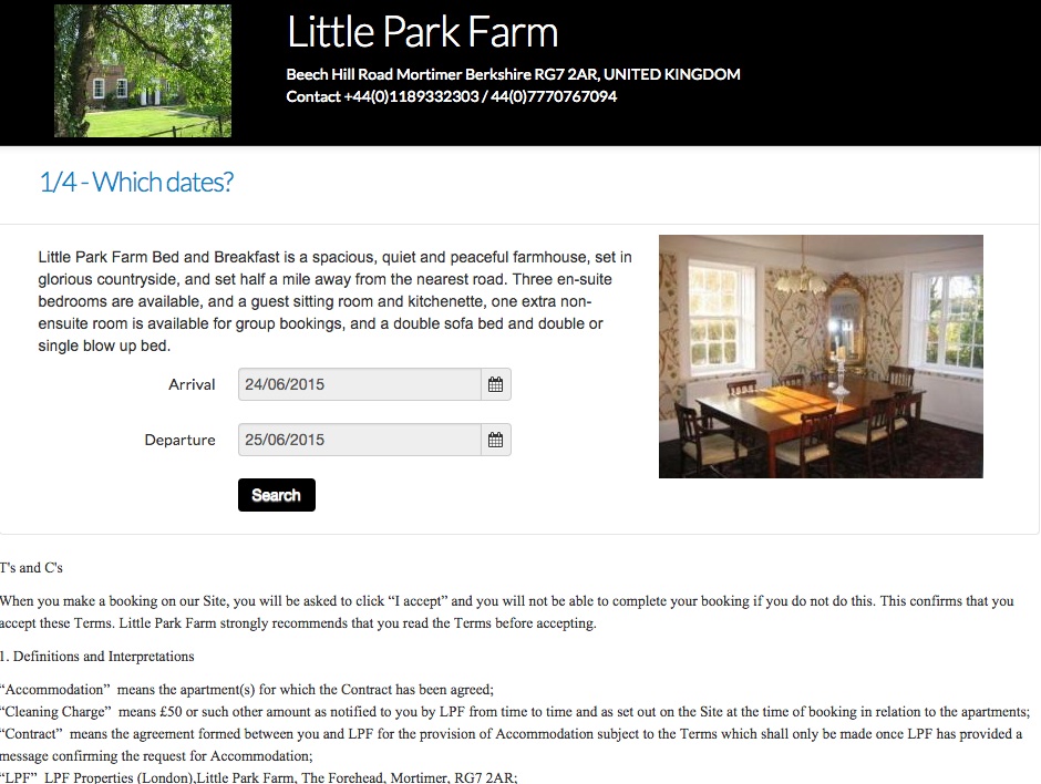Property booking management software