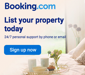 advertise holiday/vacation rental with booking.com