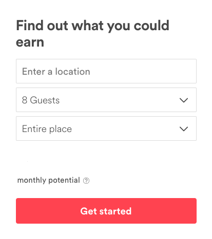 Airbnb Holiday Let Income Calculator